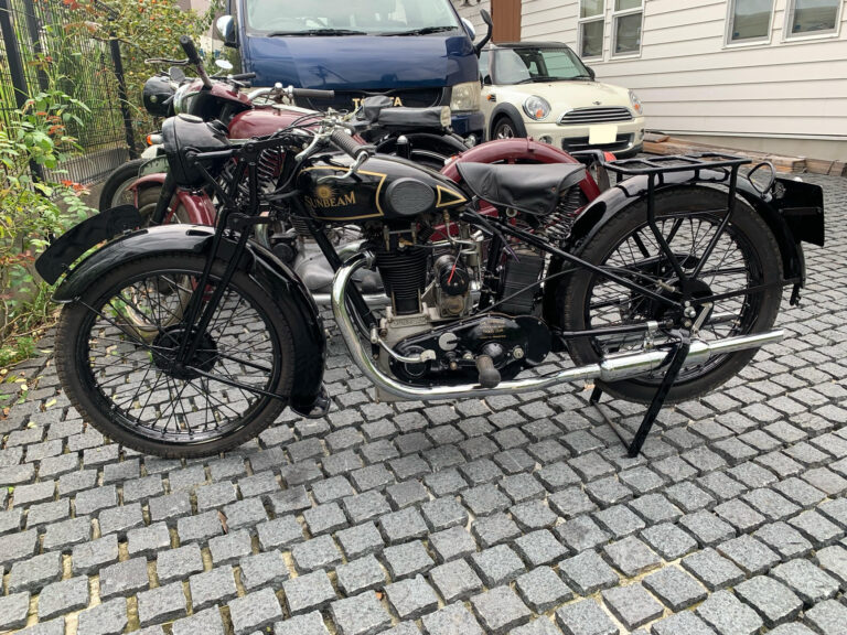 1931 Sunbeam Model10 Sprint.350cc. OHV Twin-port